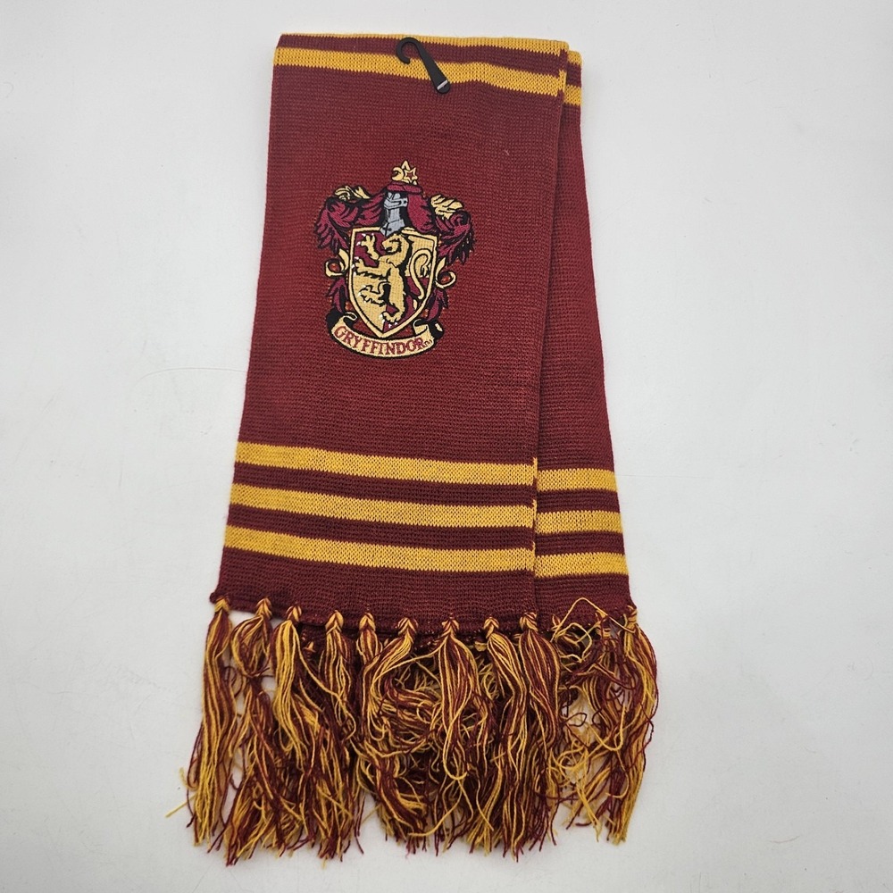 The Wizarding World Of Harry Potter Scarf Mens One Size Red Gryffindor Knit